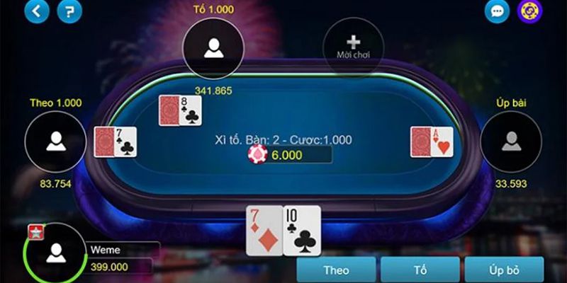 Game bài Poker mang sức hút mạnh mẽ